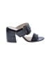 No.6 Store 100% Leather Black Brown Sandals Size EU 38 - photo 1