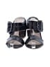 No.6 Store 100% Leather Black Brown Sandals Size EU 38 - photo 2