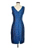 Mica Blue Cocktail Dress Size 8 - photo 2