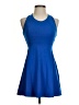 Unbranded Solid Blue Cocktail Dress Size XS - photo 1
