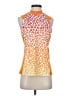 J.Lindeberg 100% Polyester Orange Sleeveless Top Size S - photo 1