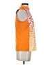 J.Lindeberg 100% Polyester Orange Sleeveless Top Size S - photo 4