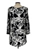 JM Collection Black 3/4 Sleeve Blouse Size L - photo 2