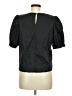 Glam 100% Polyester Black Short Sleeve Blouse Size M - photo 2