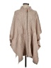 Cupcakes & Cashmere Tan Poncho Size S - photo 1