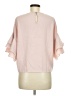 Zara 100% Polyester Pink 3/4 Sleeve Blouse Size M - photo 2