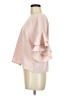 Zara 100% Polyester Pink 3/4 Sleeve Blouse Size M - photo 5