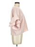 Zara 100% Polyester Pink 3/4 Sleeve Blouse Size M - photo 4