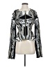 Herve Leger Graphic Silver Black Jacket Size S - photo 1