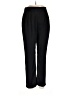 Shein 100% Polyester Solid Black Dress Pants Size L - photo 1