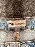 Zara Blue Denim Shorts Size 4 - photo 3