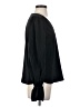 Aqua 100% Polyester Black Long Sleeve Blouse Size XS - photo 4