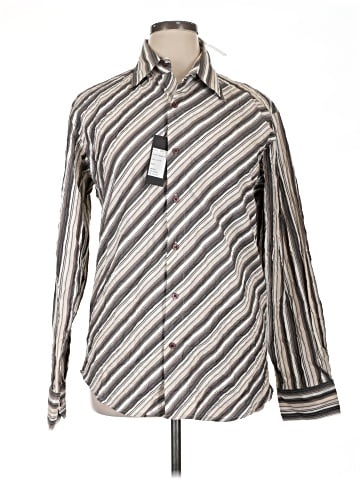 Inizio Long Sleeve Button-Down Shirt (view 1)