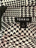 Torrid 100% Polyester Houndstooth Gray 3/4 Sleeve Blouse Size 1X Plus (1) - photo 7