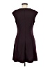 Gap Solid Burgundy Casual Dress Size 8 - photo 2