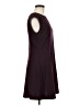 Gap Solid Burgundy Casual Dress Size 8 - photo 4