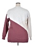 Green Tea Color Block Burgundy Sweatshirt Size XXL - photo 2