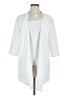 Yoga Democracy White Ivory Raincoat Size M - photo 1
