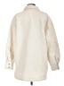 H&M 100% Polyester Ivory Faux Fur Jacket Size L - photo 2