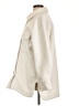 H&M 100% Polyester Ivory Faux Fur Jacket Size L - photo 5
