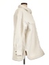 H&M 100% Polyester Ivory Faux Fur Jacket Size L - photo 4