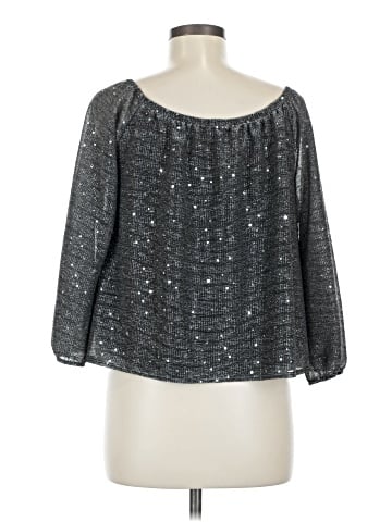 Honey Punch 3/4 Sleeve Blouse (view 2)