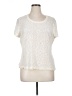 Ruff Hewn Ivory Short Sleeve Top Size XL - photo 1