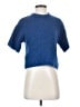 Zara Blue Short Sleeve Top Size S - photo 1