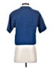 Zara Blue Short Sleeve Top Size S - photo 2