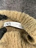Zara Metallic Tan Turtleneck Sweater Size S - photo 7