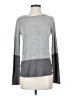 Cherish Color Block Gray Pullover Sweater Size S - photo 1