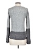 Cherish Color Block Gray Pullover Sweater Size S - photo 2