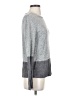 Cherish Color Block Gray Pullover Sweater Size S - photo 4