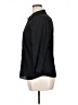 Talbots 100% Cotton Black 3/4 Sleeve Button-Down Shirt Size XL - photo 5