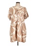 MSK 100% Polyester Tan Casual Dress Size L - photo 1