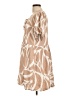 MSK 100% Polyester Tan Casual Dress Size L - photo 5