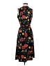 Unbranded Floral Black Casual Dress Size XS - photo 1