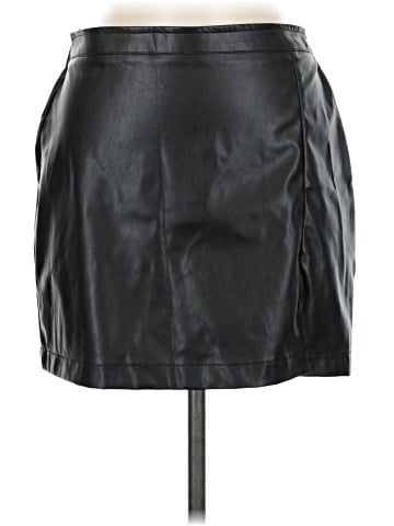 BP. Faux Leather Skirt (view 1)