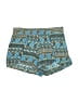 Lace + Whiskey 100% Polyester Paisley Blue Shorts Size S - photo 1
