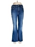 Good American Hearts Blue Jeans Size 10 - photo 1