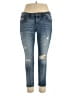Daytrip Hearts Blue Jeans Size 31 waist - photo 1