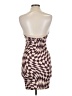 Shein Graphic Brown Cocktail Dress Size M - photo 2