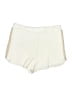 L Space 100% Cotton Color Block Ivory Shorts Size XL - photo 2