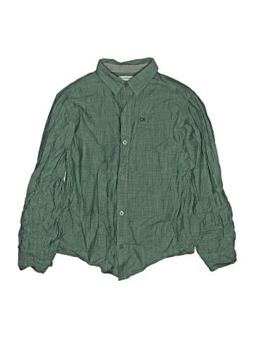 CALVIN KLEIN JEANS Long Sleeve Button-Down Shirt (view 1)