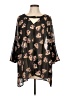 Assorted Brands 100% Polyester Black 3/4 Sleeve Blouse Size L - photo 1