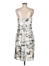 JS Collections 100% Polyester Metallic Silver Cocktail Dress Size M - photo 2
