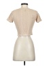 Cupcake Ivory Short Sleeve Top Size XS - photo 2