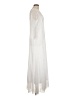 Unbranded 100% Polyester Ivory Silver Casual Dress Size M - photo 4
