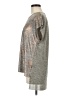 Dantelle Metallic Silver Short Sleeve Top Size M - photo 5