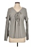 Unbranded Gray Long Sleeve Top Size L (estimated) - photo 1